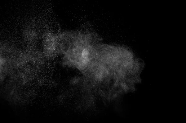 Abstract white dust explosion — Stock Photo, Image