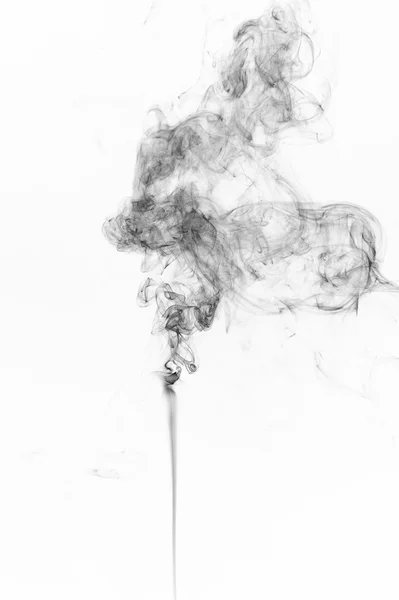 Abstracte zwarte rook — Stockfoto