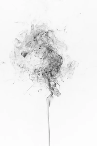 Astratto fumo nero — Foto Stock