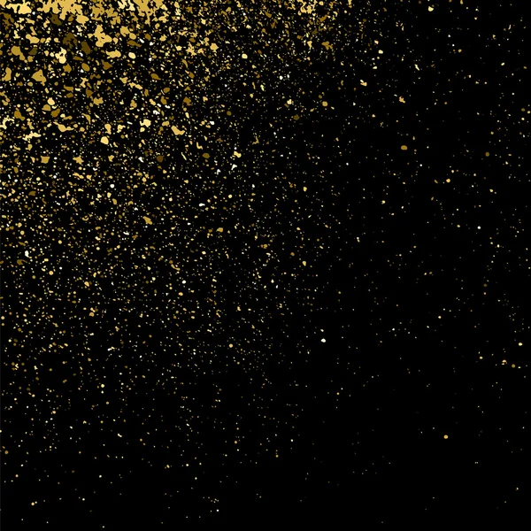 Gold glitter texture vector. — Stock Vector