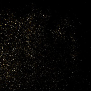 Altın glitter doku vektör.