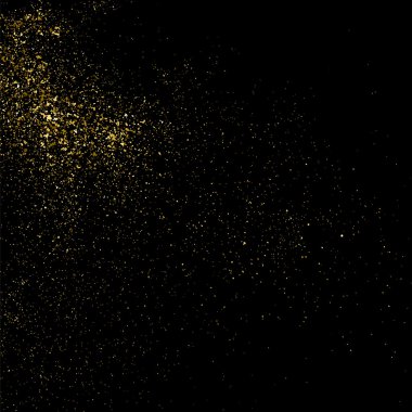 Altın glitter doku vektör.