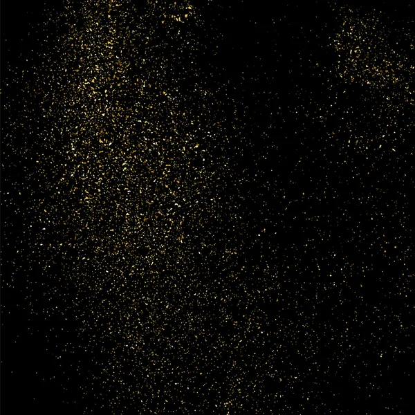 Guld glitter textur vektor. — Stock vektor