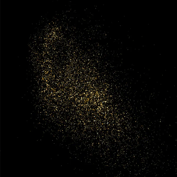 Gold glitter texture vector. — Stock Vector