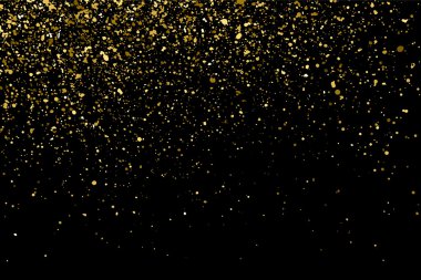 Altın glitter doku vektör.