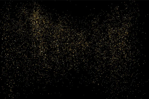 Gold glitter textuur vector. — Stockvector