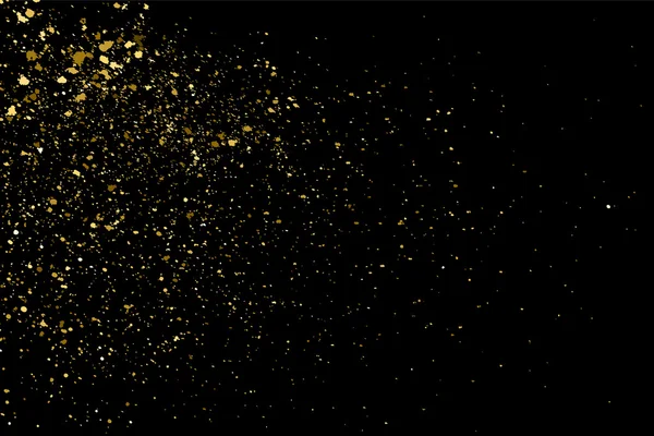 Altın glitter doku vektör.