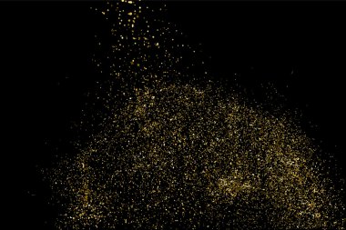 Altın glitter doku vektör.