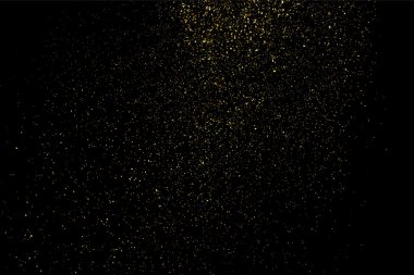 Altın glitter doku vektör.