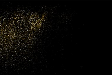 Altın glitter doku vektör.