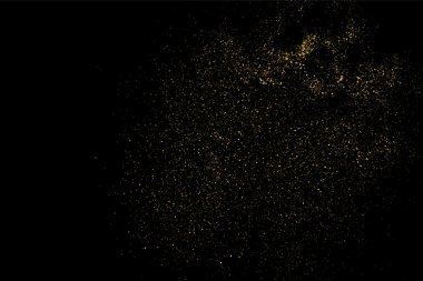 Altın glitter doku vektör.