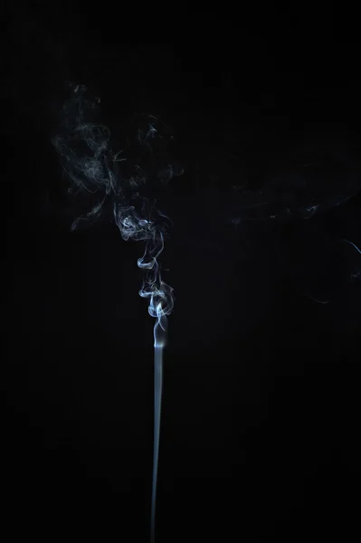 Abstract smoke moves on a black background. — Stock Photo, Image