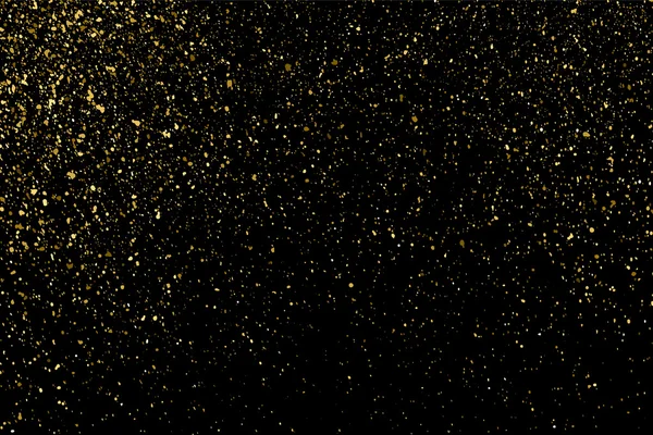 Guld glitter textur vektor. — Stock vektor