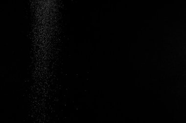 soyut beyaz toz patlama