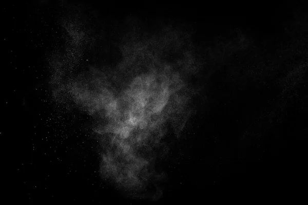 Abstract white dust explosion — Stock Photo, Image