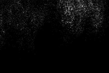 Siyah bir zemin üzerine grenli soyut doku. Kar doku. Tasarım öğesi. Vektör çizim, eps 10.