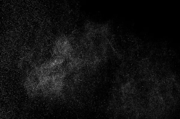 Abstract splashes of water on a black background. — Stock Photo, Image