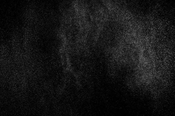 Abstrakte Wasserspritzer auf schwarzem Hintergrund. — Stockfoto
