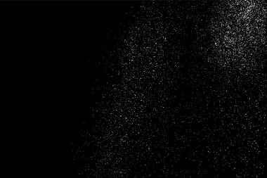 Siyah bir zemin üzerine grenli soyut doku. Kar doku. Tasarım öğesi. Vektör çizim, eps 10.