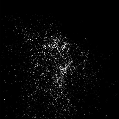 Siyah bir zemin üzerine grenli soyut doku. Kar doku. Tasarım öğesi. Vektör çizim, eps 10.