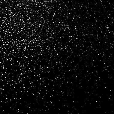 Siyah bir zemin üzerine grenli soyut doku. Kar doku. Tasarım öğesi. Vektör çizim, eps 10.