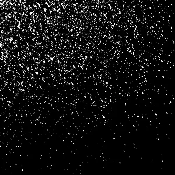 Grainy Abstract Texture Black Background Snow Texture Design Element Vector — Stock Vector