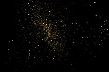 Altın glitter doku vektör.