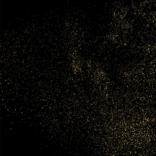 Gold glitter texture vector. — Stock Vector