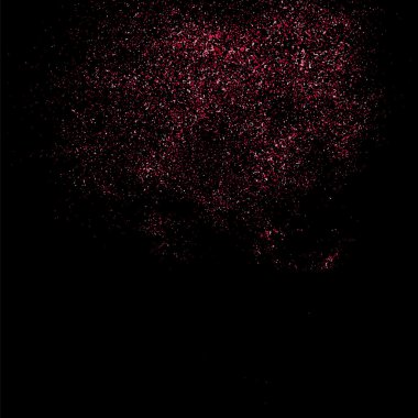 Pembe glitter doku siyah bir zemin üzerine. 