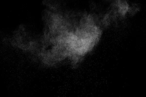 Explozie abstractă de praf alb — Fotografie, imagine de stoc