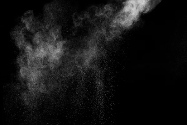 Abstract white dust explosion — Stock Photo, Image