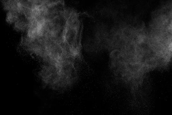 Esplosione astratta polvere bianca — Foto Stock