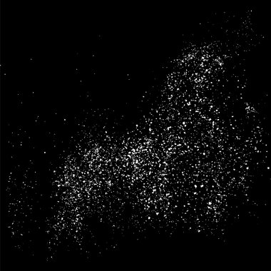 Siyah bir zemin üzerine grenli soyut doku. Kar doku. Tasarım öğesi. Vektör çizim, eps 10.