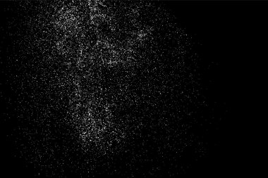 Siyah bir zemin üzerine grenli soyut doku. Kar doku. Tasarım öğesi. Vektör çizim, eps 10.