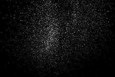 Siyah bir zemin üzerine grenli soyut doku. Kar doku. Tasarım öğesi. Vektör çizim, eps 10.