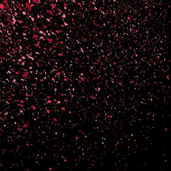 Texture Rose Paillettes Sur Fond Noir Explosion Rose Confettis Texture — Image vectorielle