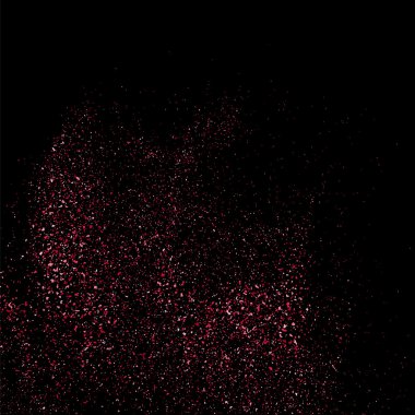 Pembe glitter doku siyah bir zemin üzerine. 