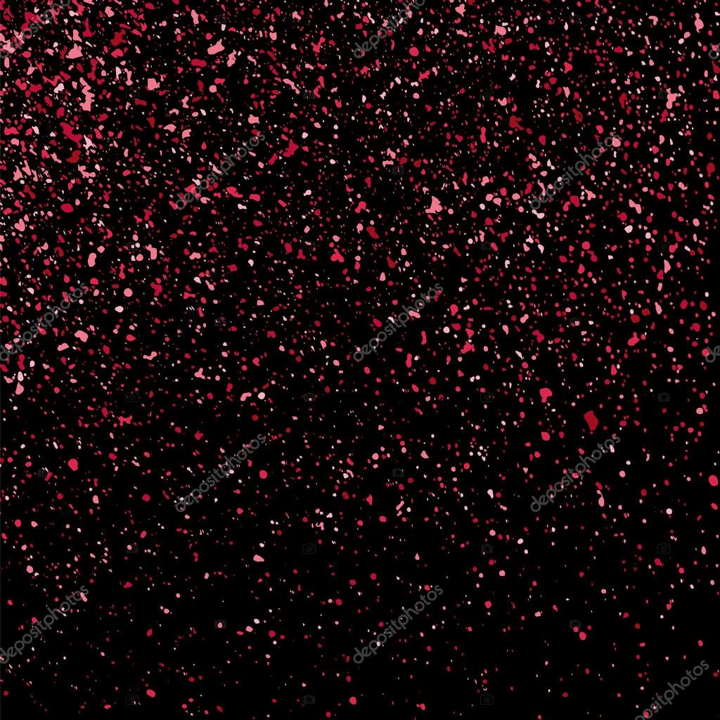 Pink glitter texture on a black background. — Stock Vector © sergio34