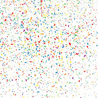 Renkli patlama konfeti. Renkli grenli doku vektör.