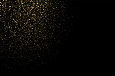 Altın glitter doku vektör.