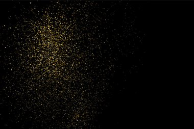 Altın glitter doku vektör.