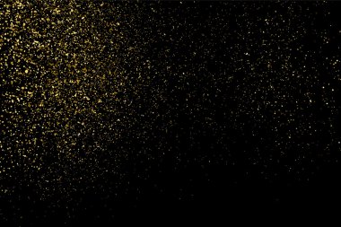Altın glitter doku vektör.