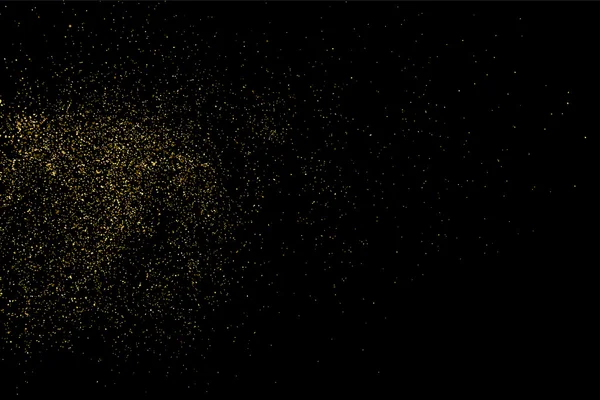 Guld glitter textur vektor. — Stock vektor