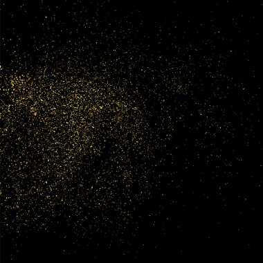 Altın glitter doku vektör.