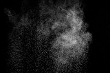 soyut beyaz toz patlama 