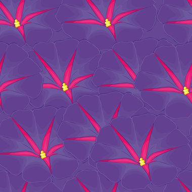 Violets.seamless deseni ile sorunsuz mor arka plan.