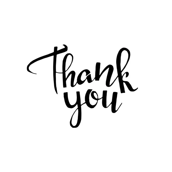 Teşekkür ederim el çizilmiş yazı