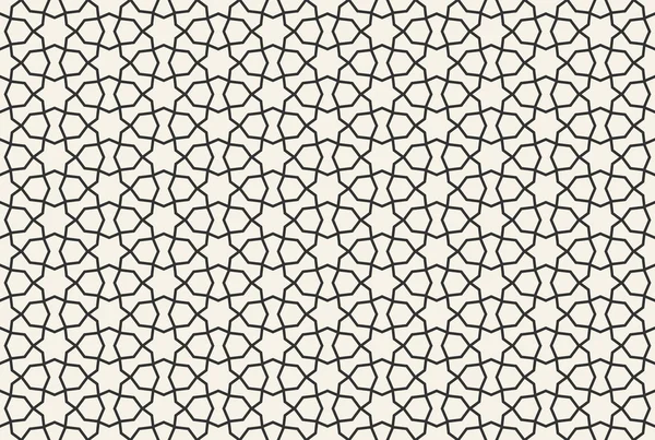 Abstrakt sømløs geometrisk islamsk tapetmønster – stockvektor