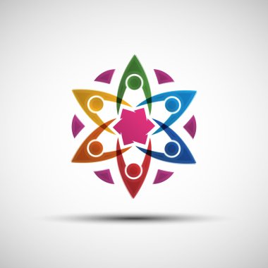 Topluluk logo şablonu