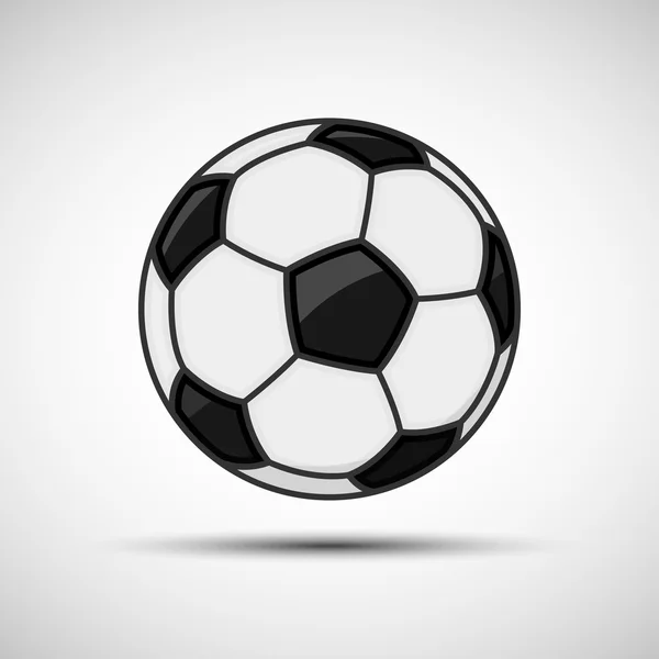 Soyut futbol topu — Stok Vektör